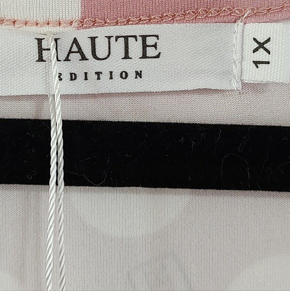 Chic Pink Polka Dot Cap Sleeve V neck Flirty Dress - Picture 4 of 6